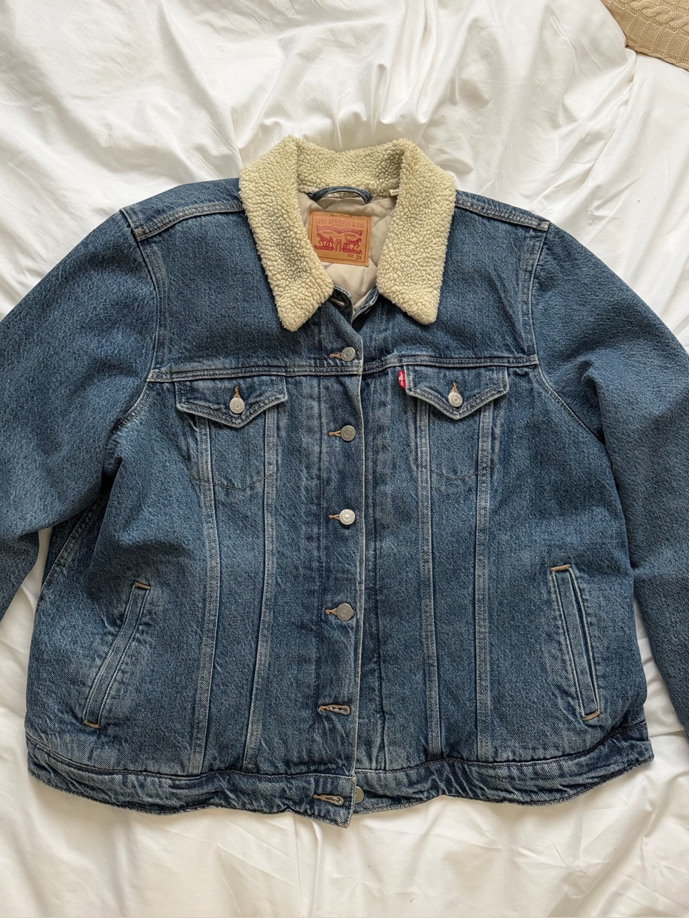 Vintage Levi’s Jean Jacket - Sherpa Lined Inside